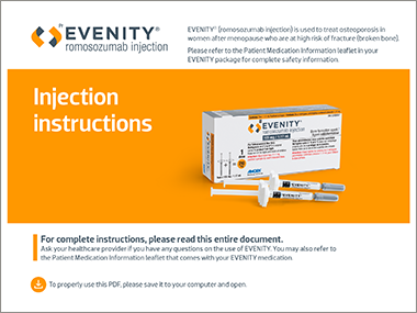EVENITY Patient Administration
Step-by-Step Guide 
